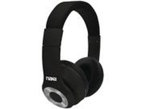Naxa Ne965 Black Backspin Bluetooth Wireless Headphones