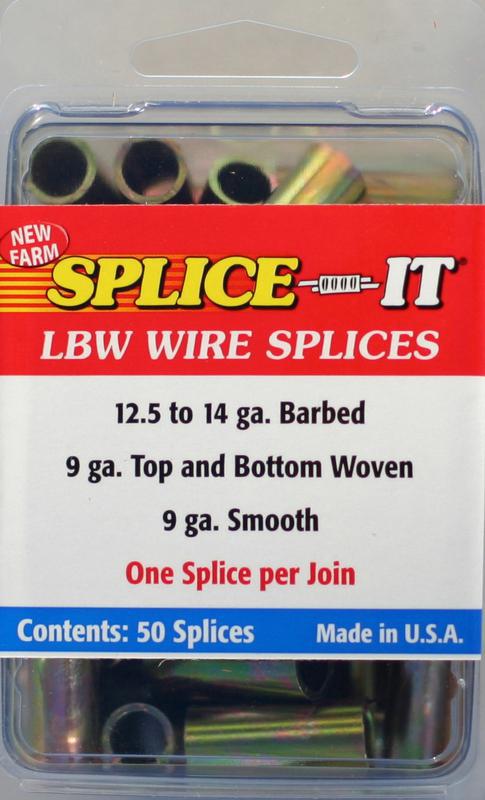 12.5-14Ga Bar Wire Splice