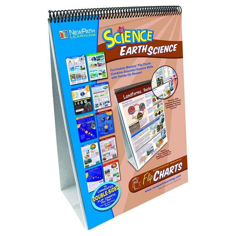 Earth Science Curriculum Mastery Flip Chart, 10 Pages
