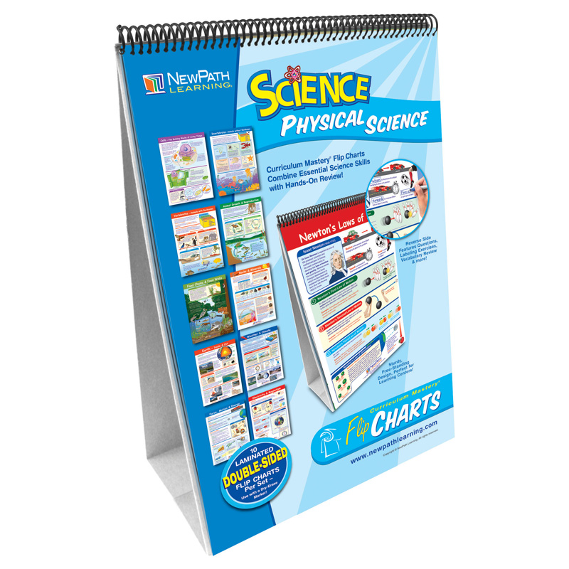 Physical Science Curriculum Mastery Flip Chart, Grades 6-8
