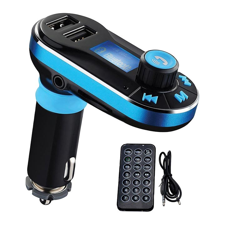 Nippon wireless car FM transmitter with dual usb car charger