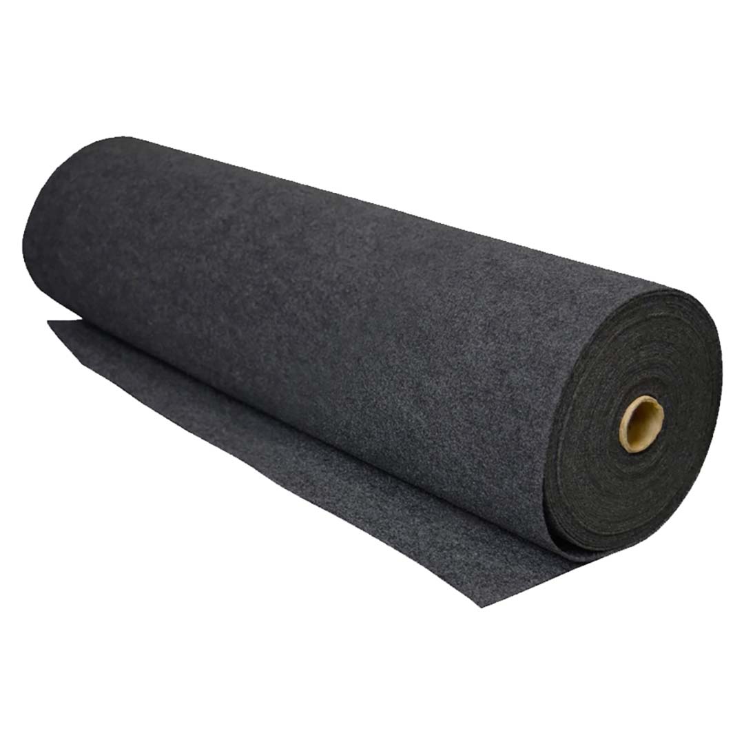 *CPTF150CHR* Pipeman's Install Solutions - Charcoal (Black) Trunk & Speaker Box Liner -  4' x 150'