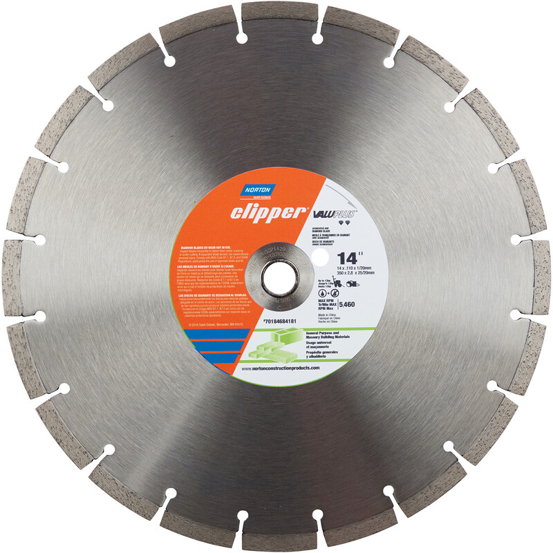 84181 14 In. Segmented Rim Diamond Blade