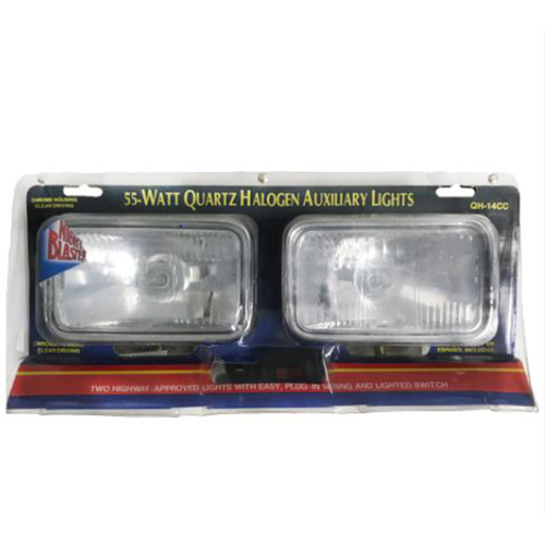 CHROME HALOGEN DRIVING LIGHT KIT