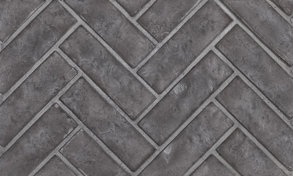 (DS) DBPAX42WH - Decorative Brick Panels Westminster Grey Herringbone