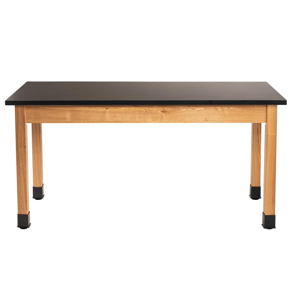 NPS Wood Science Lab Table, 24 x 54 x 30, Chemical Resistant Top