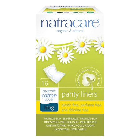 Natracare Panty Liner Long Wrapped (1x16 Count)