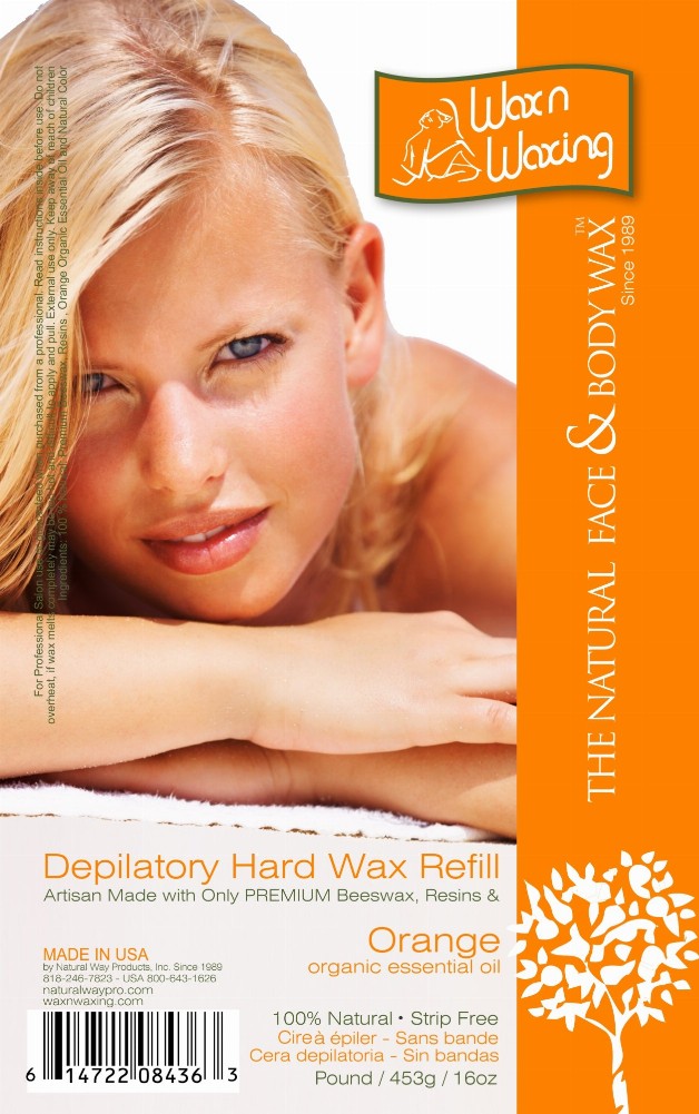 Wax n Waxing Depilatory Hard Wax - Refill - 16ozOrange Essential Oil