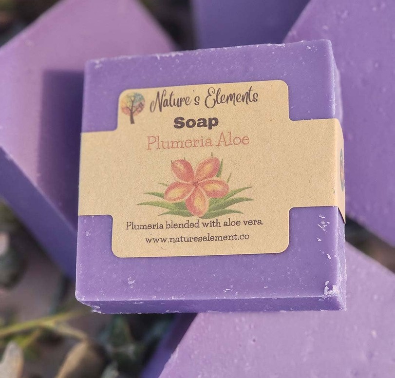 Plumeria & Aloe Handcrafted Soap