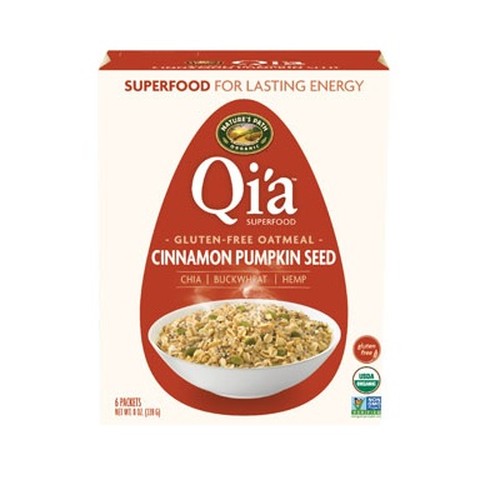 Nature's Path Qi'a Superfood Oatmeal Cinnamon Pumpkin (6x8 OZ)