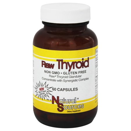 Nature's Source Raw Thyroid (1x60 CAP)