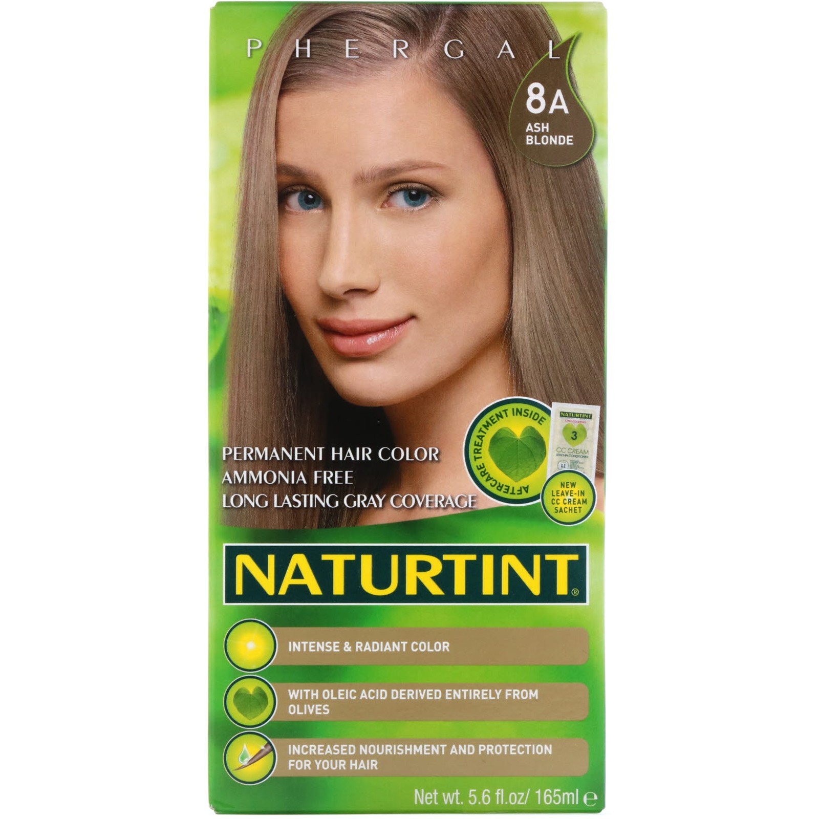 Naturtint 8a Ash Blonde Hair Color (1xKit)