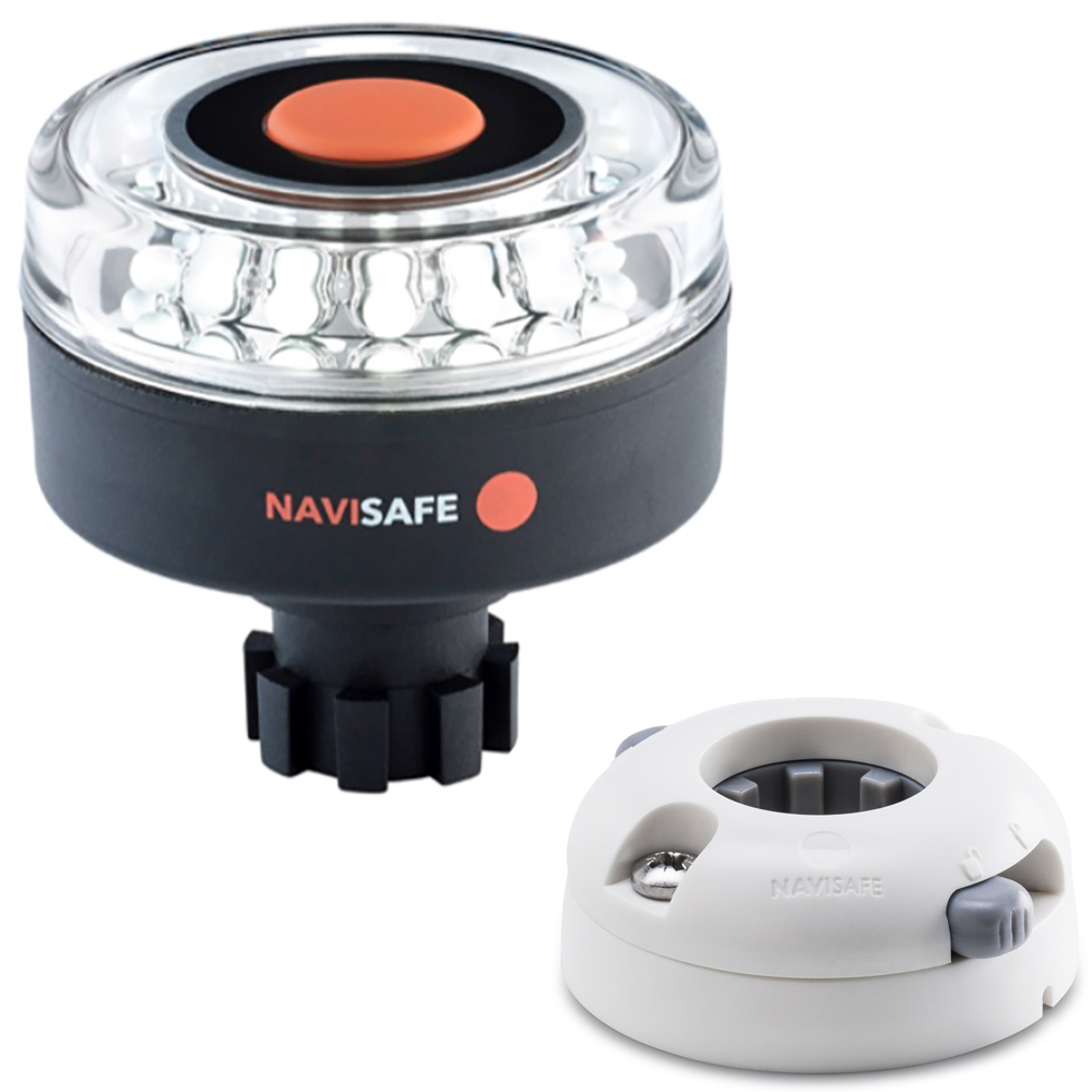 Navisafe Navilight 360° 2NM w/Navibolt Base & Horizontal Mount - White