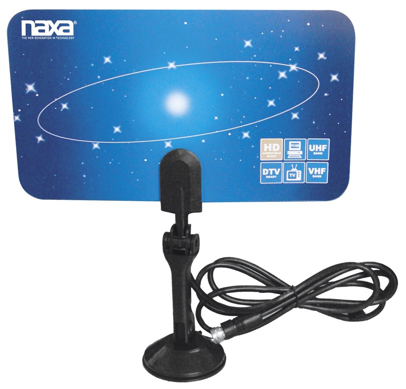 Ultra-Thin Flat Panel Style Powered Antenna For HDTV and ATSC Digital TV