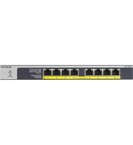 8 Portgig Poe+ Switch