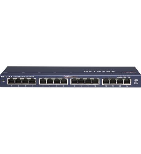 16 Port 10/100/1000Mbps Switch