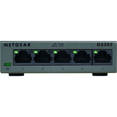 5-port Gigabit Ethernet Unmanaged