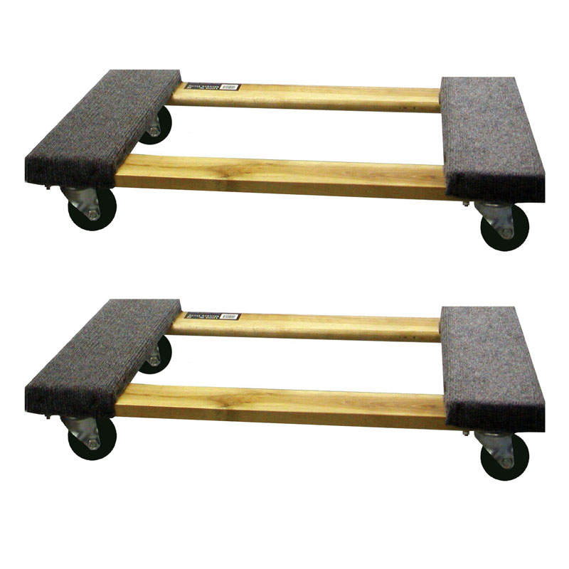 Buffalo Tools 2 Piece 1000 Lb Furniture Dolly Set