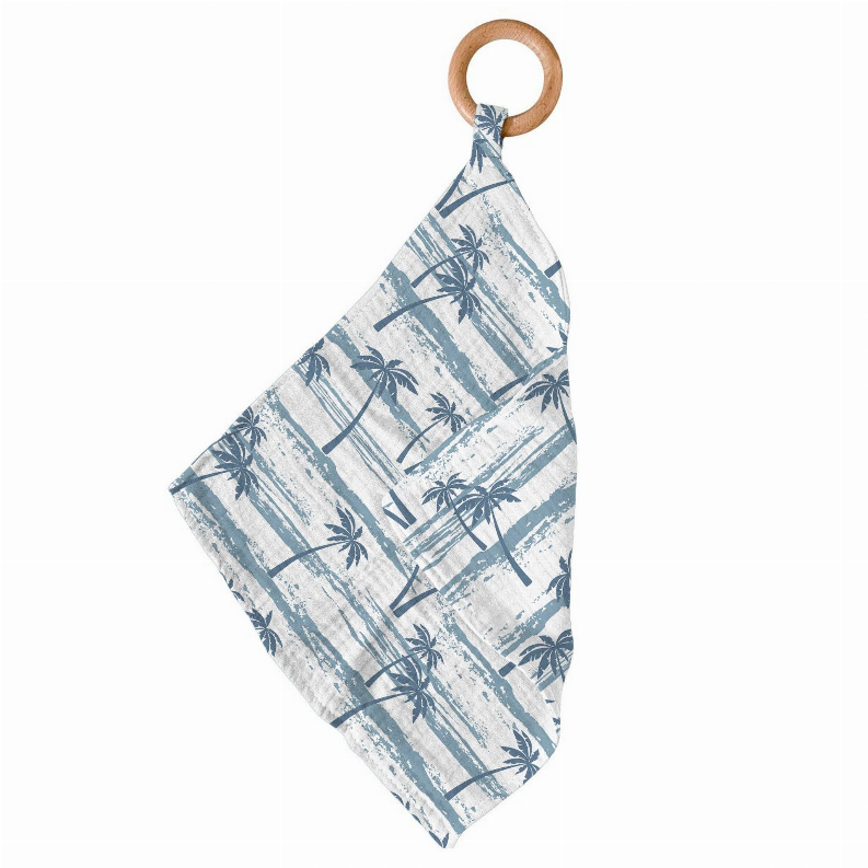 Bamboo Newcastle Teether Ocean Palm Trees 