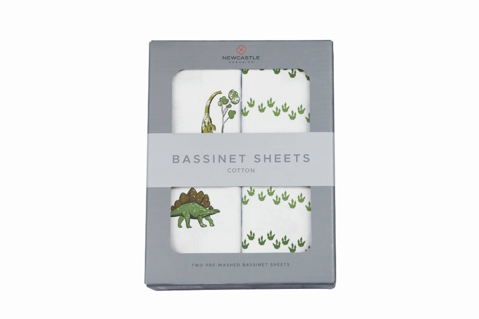 Dino Days and Dino Feet Changing Pad Cover/Bassinet Sheets