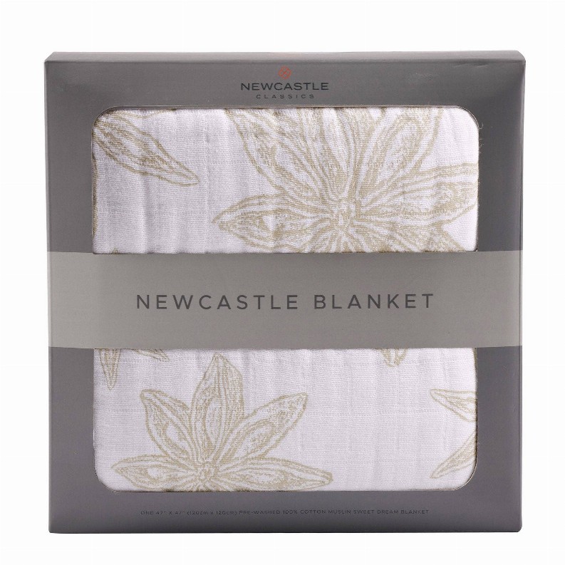 Newcastle Blanket Boho Fields Cotton Muslin 