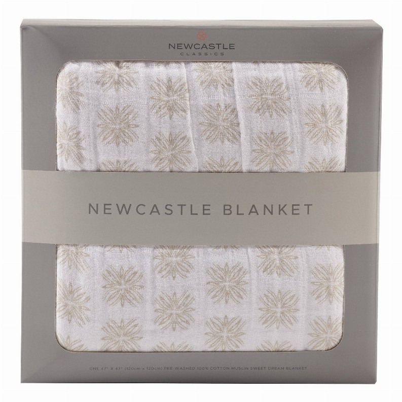 Newcastle Blanket Flower Child Cotton Muslin 