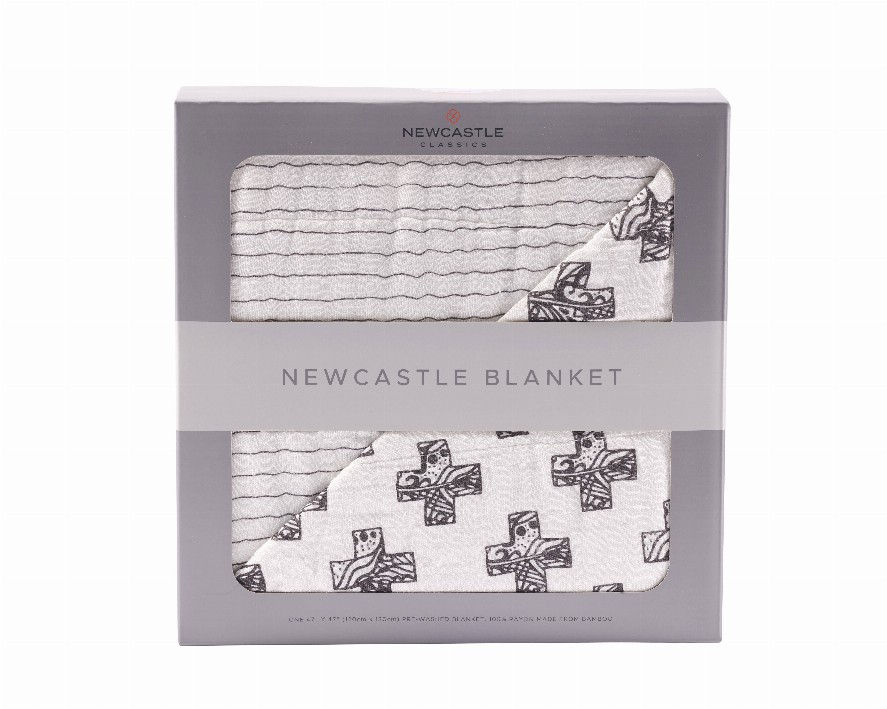 Newcastle Blanket Nordic Cross and Pencil Stripe 