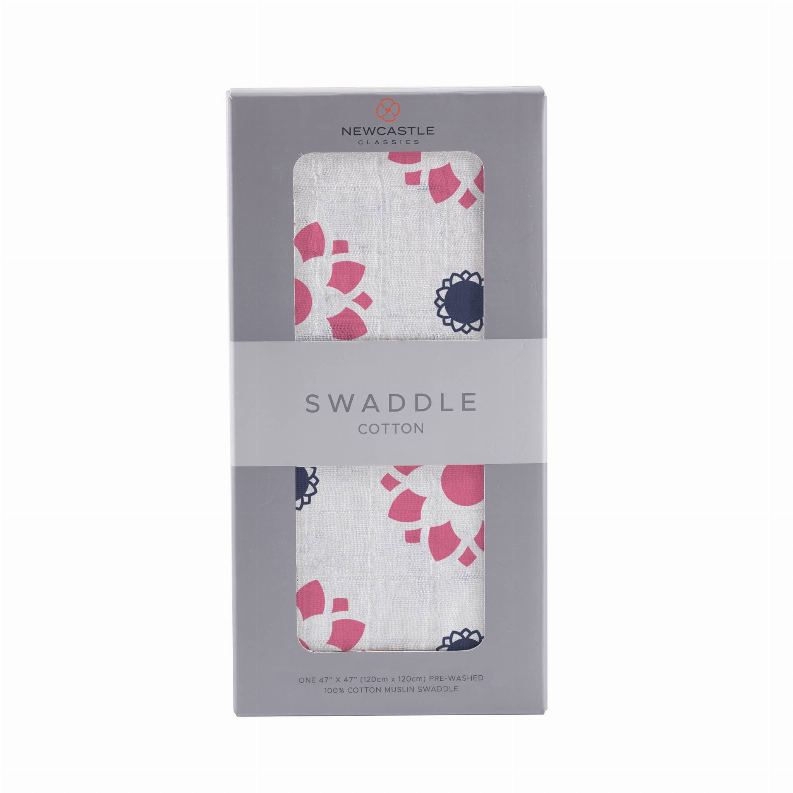 Swaddle Primrose Indigo