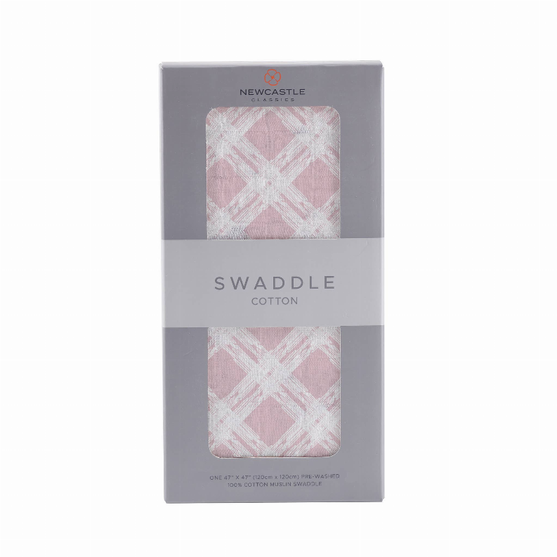 Swaddle Primrose Pink Plaid
