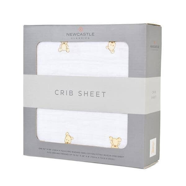 Teddy Bear Crib Sheet