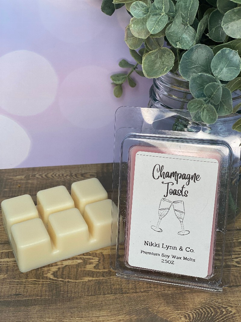 Nikki Lynn & Co. Summer Wax Melts (Pack of 6) - Champagne Toasts