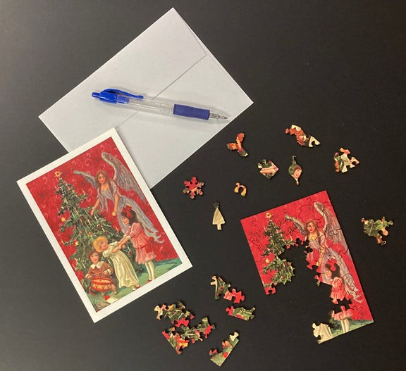 Christmas Notecard Puzzle - Christmas Joy