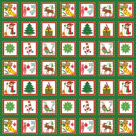 Christmas Tiles Puzzle