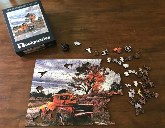 Farm Truck Puzzle - Small - 10"x13.5"Whimsical