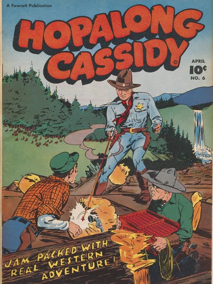 Hopalong Cassidy #6 Puzzle - Small - 10" x 13.5"Standard