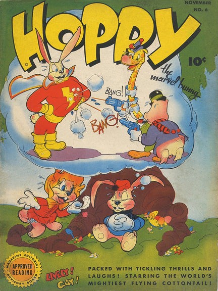 Hoppy the Marvel Bunny Puzzle - Medium - 13" x 17.5"WhimsicalHoppy the Marvel Bunny #06