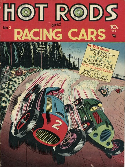 Hot Rods and Racing Cars Puzzle - Large - 16" x 22"WhimsicalHot Rods and Racing Cars #02