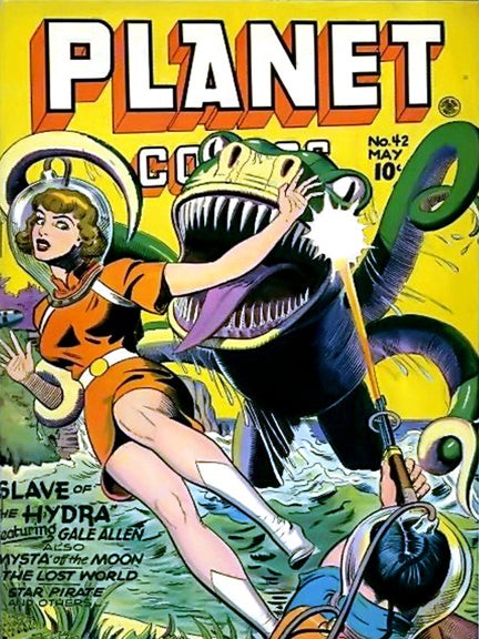 Planet Comics #42 Puzzle - Medium - 13" x 17.5"Whimsical