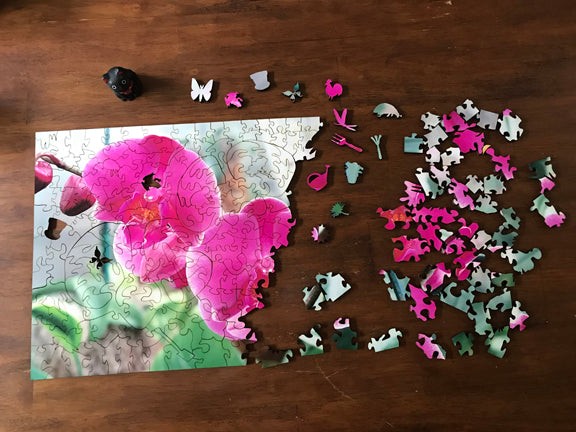 Pretty in Pink Puzzle - Small - 10"x13.5"Standard
