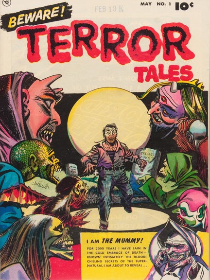Terror Tales Puzzle - Small - 10" x 13.5"WhimsicalTerror Tales #01
