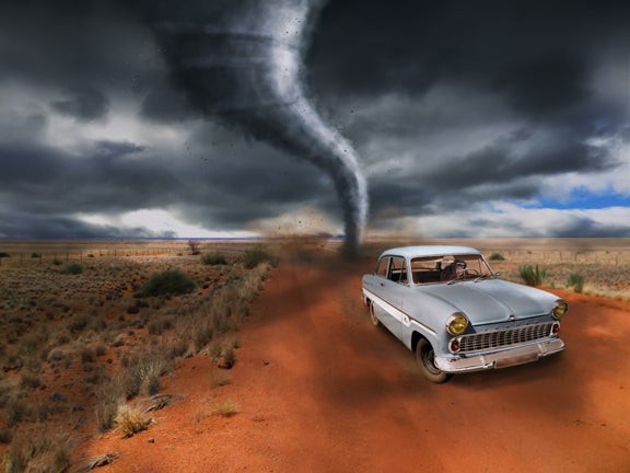 Tornado Puzzle - Medium - 13" x 17.5"Standard