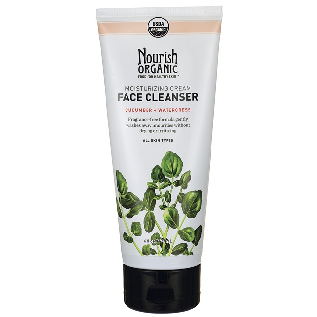 Nourish Face Cleanser Cream, Cucumber/Watercress (1x6 OZ)