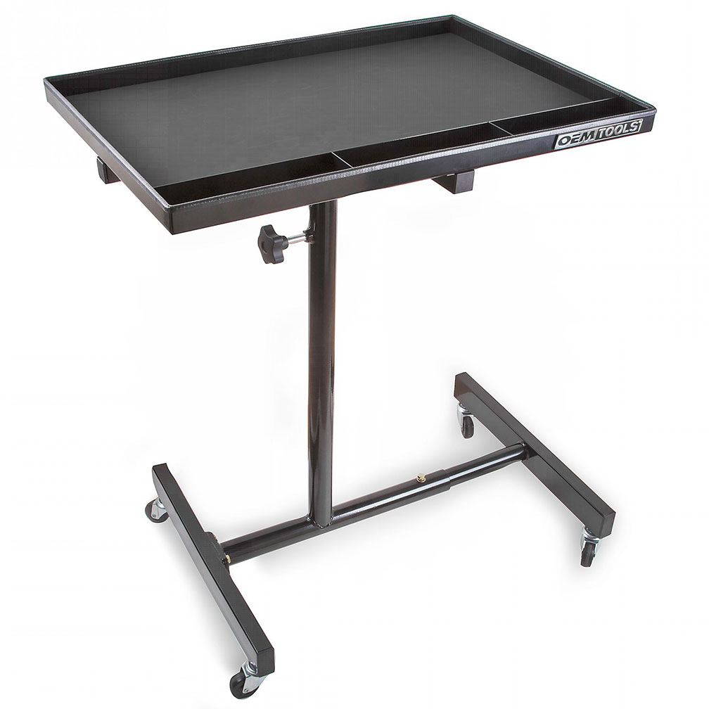 OEM Tools 24960 Portable Tear Down Tray Black 29"