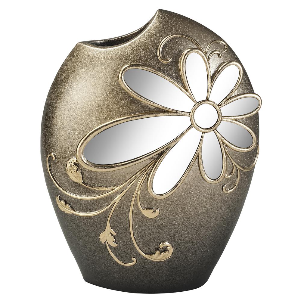 Floral Glamour Decorative Vase