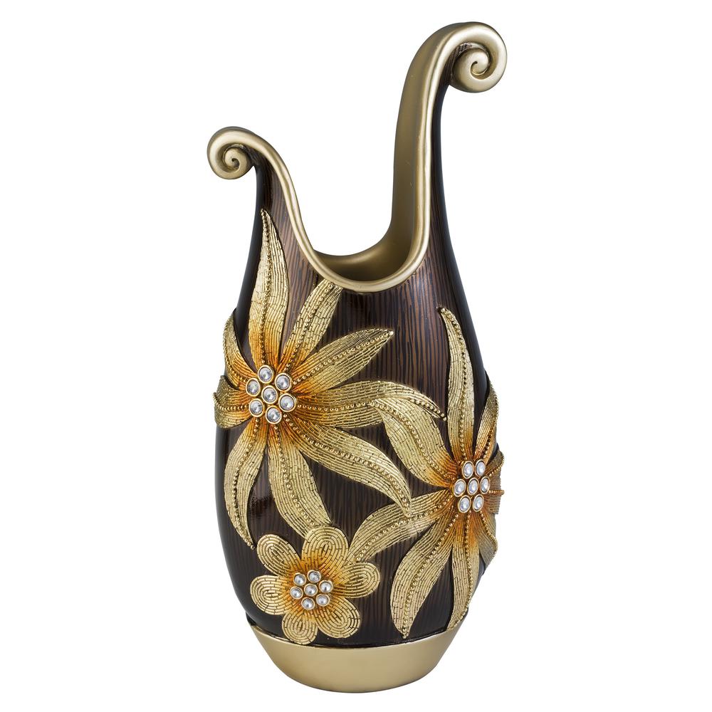 Golden Demeter Decorative Vase
