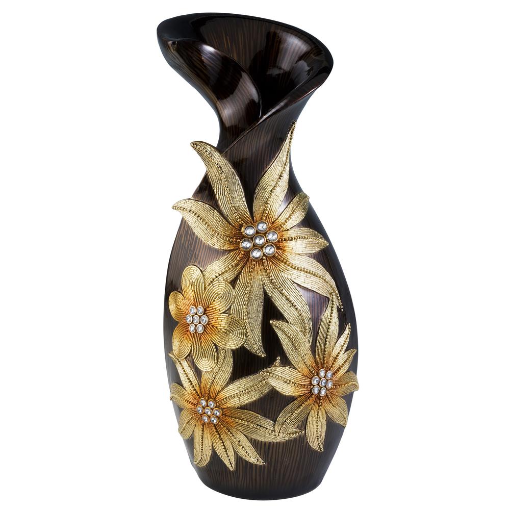 Golden Demeter Decorative Vase