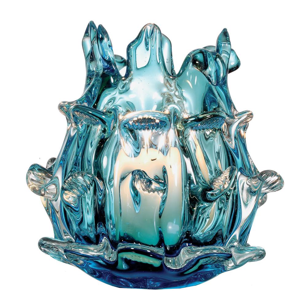 Glass Candleholder