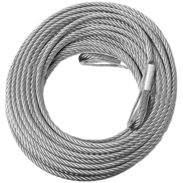 COME-ALONG WINCH Replacement CABLE - 7/16 inch X 100 ft (17,600lb strength) (VEHICLE RECOVERY)