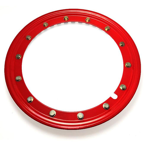 Simulated Beadlock Ring 15 inch - RED (single)