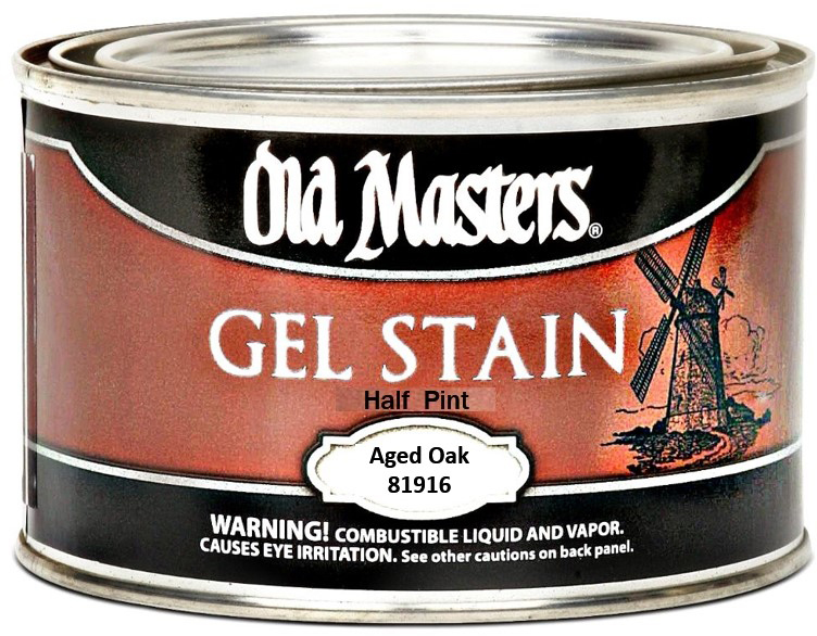 81916 Half Pint Aged Oak Gel Stain